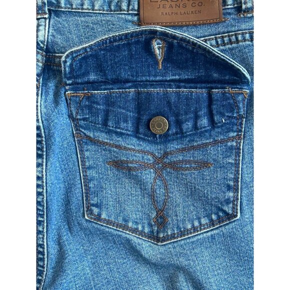 LRL Lauren Jeans Co. Ralph Lauren Women's Jeans Classic Boot Cut Stretch Size 6 - Picture 11 of 15